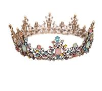 Full Circle Seven-Color Diamond - Princess Crown For Pageants & Bridal(Color 7)