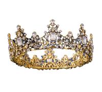 Full Circle Seven-Color Diamond - Princess Crown For Pageants & Bridal(Color 8)