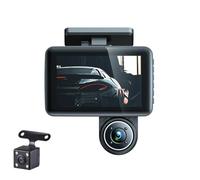 Full Clear1080P Dashcam 4 "Screen Car Camera DashCam Con Visioni Notturne Grandangoli Obiettivo Frontale Indoor Looping