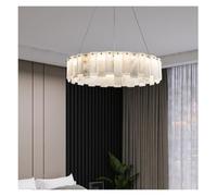 Full Copper Marble Living Room Pendant Light, Modern And Simple Bedroom Light, Creative Study Bar Counter Dining Room Light