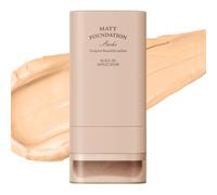 Full Coverage Foundation Stick, Cream Foundation Makeup con pennello, correttore longwear e Contour Stick con finitura opaca per coprire le impurità, 20 g