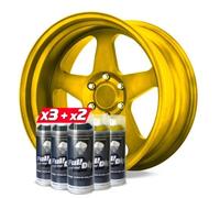 FULL DIP PACK CERCHIONI 5 SPRAY ORO PERLA FULLDIP |SPEDIZIONE GRATUITA