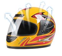 Full Face Helmet, Motorcycle Gear, Street Bike Protection, Lightweight Build, Aerodynamic Design, Ideal for Daily Riding, Road Trips, Adult Commuters, and Outdoor Travel Easy to Use