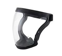 Full Face Protective Shields - Hd Transparent Full Face Mask,Super Protective Face Shield, Anti-Fog Plastic Face Protective Cover,Clear Removable Washable Breathable Cover (A)