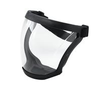 Full Face Shield - Anti-Fog Clear Face Shield Masque With Adjustable Band | Full Facce Masque, Safety Protection Equipment Suitable For Work Grass Whacking