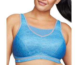 Full Figure Plus Size No-Bounce Camisole Elite Sports Bra Wirefree #1067