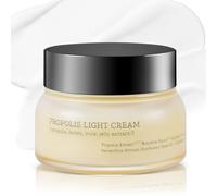 Full Fit Propolis Light Cream, 2,19 Fl.oz / 65ml, Propoli 64,5%, Idratante quotidiano per il giorno e la notte, Cura della pelle coreana, Non testato su animali, Senza parabeni