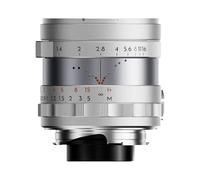 Full-Frame Photography Lens Simera 28 mm f1.4 for Leica M Mount - Silver