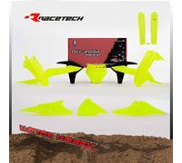 FULL KIT PLASTICHE RTECH KTM SX SXF 2019 - 2022 GIALLO FLUO + COPRISTELI