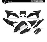 FULL KIT PLASTICHE UFO PLAST KTM EXC EXCF 2026 TUTTE LE CILINDRATE NERO