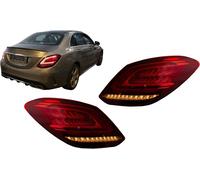 Full LED Luci posteriori per Mercedes C-Class W205 Limo 2014-2018 Facelift Look