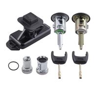 Full lock set Lockset Door Bonnet With 2 Doors Keys For Ford Transit MK7 06-11