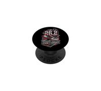 Full Marathon Runner 26.2 Stride Conquer Corsa PopSockets PopGrip Adesivo