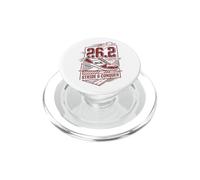 Full Marathon Runner 26.2 Stride Conquer Corsa PopSockets PopGrip per MagSafe