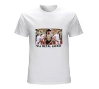 Full Metal Jacket Stanley Kubrick Vietnam War Boot Camp 1987 Movie Men's White T-Shirt Unisex Tee Shirt XL