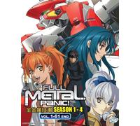 Full Metal Panic Stagione 1-4 Vol.1-61 FINE DVD anime [Dub inglese]