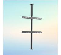 Full Motion TV Mount360° Rotating LCD Stand Adjustable Swivel & Tilt Floor Stand Partition Wall Bracket Fits 10951350mm TVs Maximize Viewing Experience