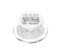 Full of Rage and Whimsy Boho Cottagecore Mushroom Whimsical PopSockets PopGrip per MagSafe
