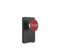 Full of Rage and Whimsy Sign Cute Whimsical Theme Funny Meme PopSockets PopWallet per MagSafe