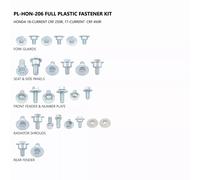 Full Plastic Fastener Kit Kit di montaggio Ufo Honda Crf 450-250 Ac02433