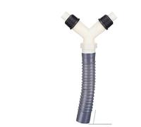 Full range of models drainage pipe three-way to two-in-one washing machine floor drain three-way branch connector two-in-one outlet drain pipe extension(Y+200cm)