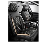 Full Set PU Leather Seat Cover 5-Seat Breathable Wear for | for A1 S-Line(A(Gold))