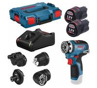 Full Set Trapano Avvitatore a Batteria con 2 Batterie GBA 12V 3.0Ah Bosch Profes