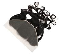 Full Shine Corpo Onda Pizzo Capelli Umani Brasiliani Capelli Umani Reali Indossare E Andare 13 * 6 Pizzo Frontale Colore Nero Naturale 60 G 14 Pollici