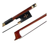 Full Size Arco Violino Arco Da Violino 4/4 Asta Tonda In Legno Brasiliano Con Coda Di Arco In Ebano Crine Di Cavallo Nero Buon Equilibrio