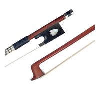 Full Size Arco Violino Arco Per Violino 4/4 Arco In Legno Brasiliano Asta Tonda Arco In Ebano Con Intarsio In Conchiglia Arco Per Principianti Con Buon Equilibrio