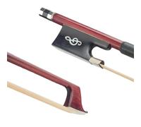 Full Size Arco Violino Arco Per Violino Misura 4/4 Barra Tonda Arco In Ebano Crine Di Cavallo Bianco Buon Equilibrio Adatto A Principianti E Violinisti