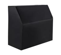 Full Size Piano Cover - Upright Piano Dust Cover - Sun-Proof, Portable, Black With Storage Bag For Most Standard-Sized Uprights Pianos
