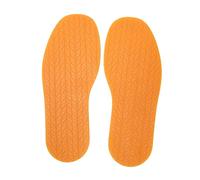 Full Soles Shoe Rubber Sole Premium Durable Anti Slip Noise Reduction DIY Repair Replacement for Indoor Outdoor Activities Black Yellow 12.7in Long 4.9in Wide 1 Pair (Yellow)