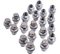 Full Stainless Alloy Wheel Nut Set (x20 Nuts) fit For Range Rover L322 Rrd500510