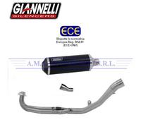 73826B6K - Scarico Giannelli IPERSPORT Alluminio Nero Yamaha T-MAX 530 (17-19)