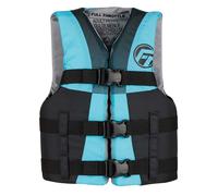 Full Throttle Adolescente Nylon Vita Giacca Aqua / Nero 112200-505-010-22 Barca