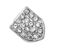 Full Zircone Singolo Dente Decorazione Stile Hip Hop Copre Confortevole Indossare Decors Per L'uomo E Le Donne Del Partito Indossare Dente Gioielli, Misura unica, come descritto, come descritto