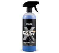 FULLCARX FastX 750ml Cera Liquida Rapida sull'Auto Bagnata, Efficienza 2 in 1 Asciugatura, Super Gloss e Protezione, Base Carnauba, Applicazione Semplice, Prodotto Pulizia Professionale Detailing