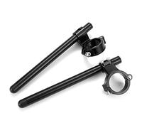 Fullibars kit semimanubri Ø 50mm compatibile con Monster CBR929 CBR954RR forcella Ø 50mm racing cafe racer semi manubri rialzati 3CM inclinazione 7°,tubo Ø 22.2mm,realizzato in CNC alluminio