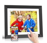 FULLJA Cornice digitale WiFi da 11 pollici, cornice digitale intelligente, 16 GB, sensore di movimento, funzione completa, condivisione di foto e video tramite app o e-mail istantaneamente,