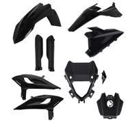 FULLKIT PLASTICHE PER B X-PRO 25 ACERBIS NERO
