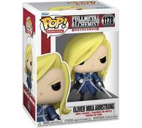 Funko Pop! Animation: FMA: B - Olivier Milla Armstrong A With Sword - Full Metal Alchemist - Figura in Vinile da Collezione - Idea Regalo - Merchandising Ufficiale - Giocattoli per Bambini e Adulti