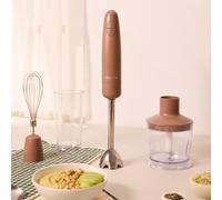 FULLMIX RETRO - Frullatore A Immersione Multifunzione Da 1000W Con Accessori Moka
