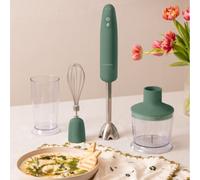 FULLMIX RETRO - Frullatore A Immersione Multifunzione Da 1000W Con Accessori Salvia