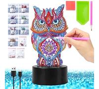 Fullove Cadeaux Fille 5 6 7 8 9 10 Ans Activité Manuelle：Licorne Jouet Creatif pour Fille De 6 7 8 Ans Jouet pour Fille De 5-10 Ans Cadeau Fille 6 Ans Anniversaire Fille Veilleuse, Gufo