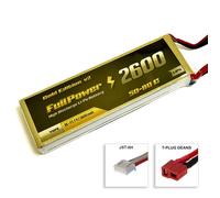 FullPower Batteria Lipo 3S 2600 mAh 50C Gold V2 - DEANS