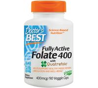 Fully Active Folate 400 with Quatrefolic, 400mcg - 90 vcaps