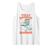 Fully Booked for Summer Reading Bookworm Book Lover Reader Canotta