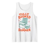 Fully Booked for Summer Reading Bookworm Book Lover Reader Canotta