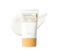 FULLY Rice Ceramide Moisture Sunscrean - Idratazione coreana Sunscreen con SPF 50+, texture leggera e non adesiva per il trucco Ready Skin, No White Cast, Vegan & Dermatologist Tested, 50 ml